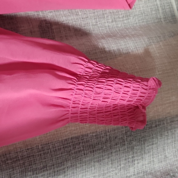 1 STATE Women's Pink Blouse. SIZE S. - Picture 7 of 9